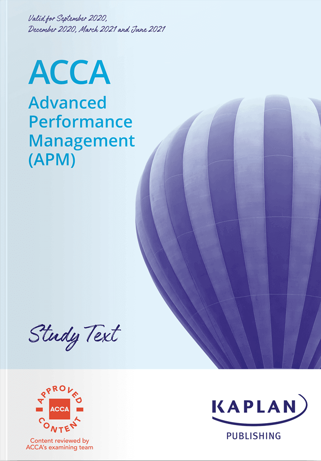 ACCA P5 Advanced Performance Management APM PMS Kaplan BookStore